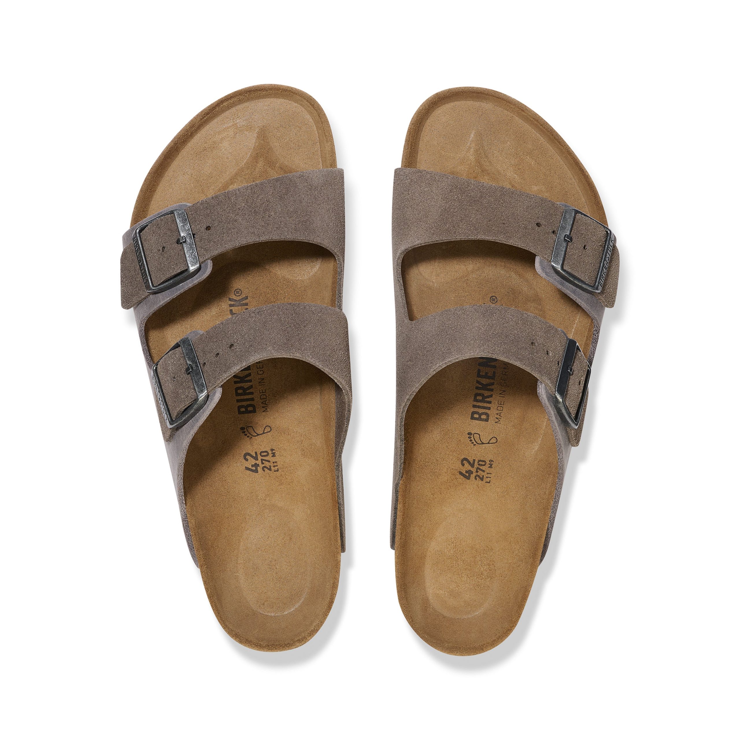 Arizona Concrete Grey Oiled/Suede Leather - Image 3