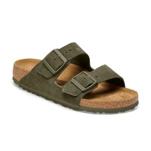 Arizona Thyme Suede Leather