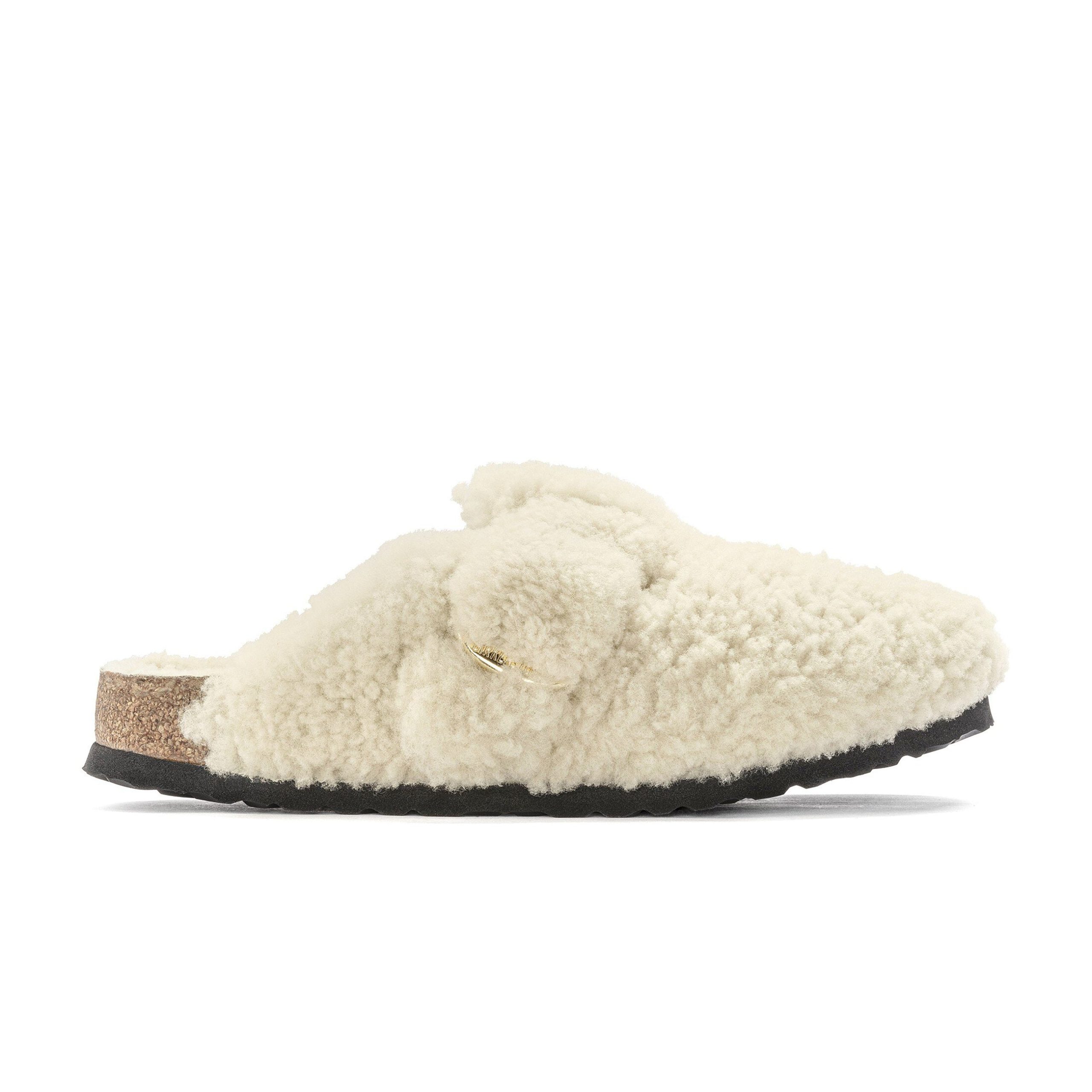Boston Big Buckle Shearling Teddy Eggshell - Image 2