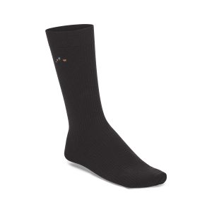 Cotton Rib Socks Black