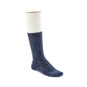 Cotton Twist Womens Socks Blue