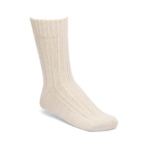 Cotton Twist Womens Socks Off White