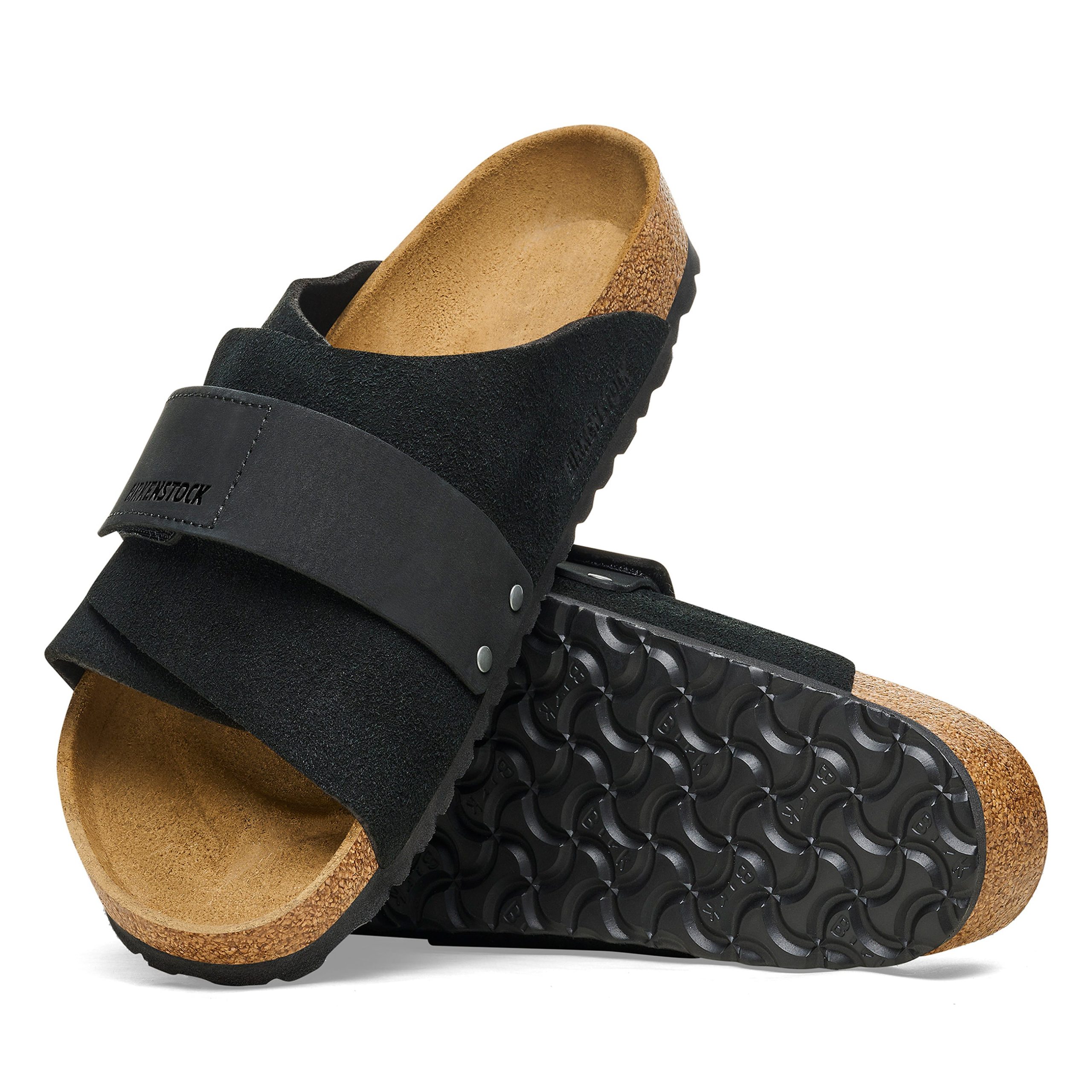 Kyoto Black Suede/Nubuck Leather - Image 4
