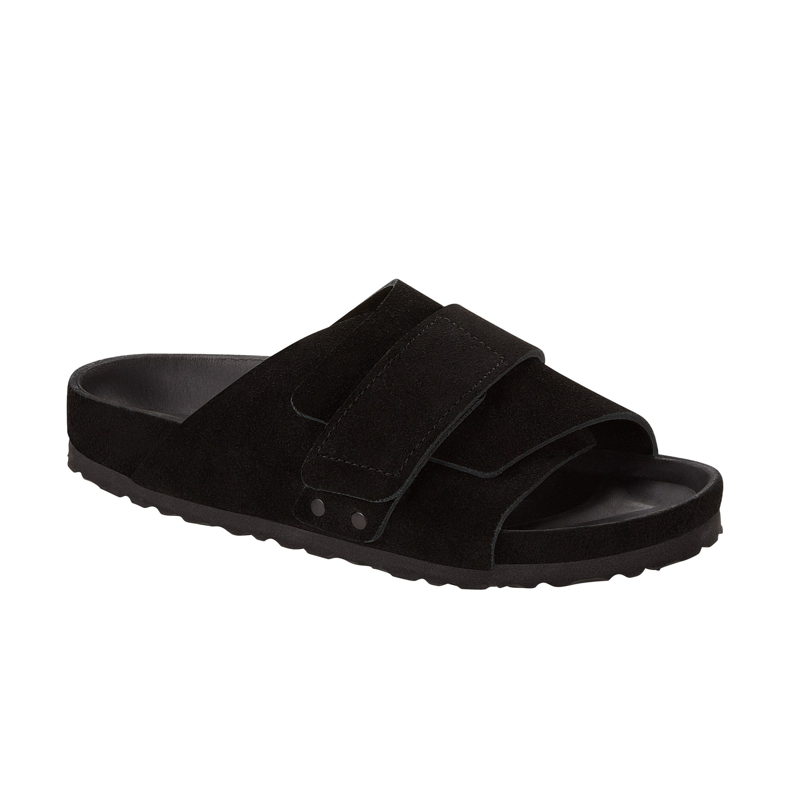 Kyoto Exquisite Black Suede Leather