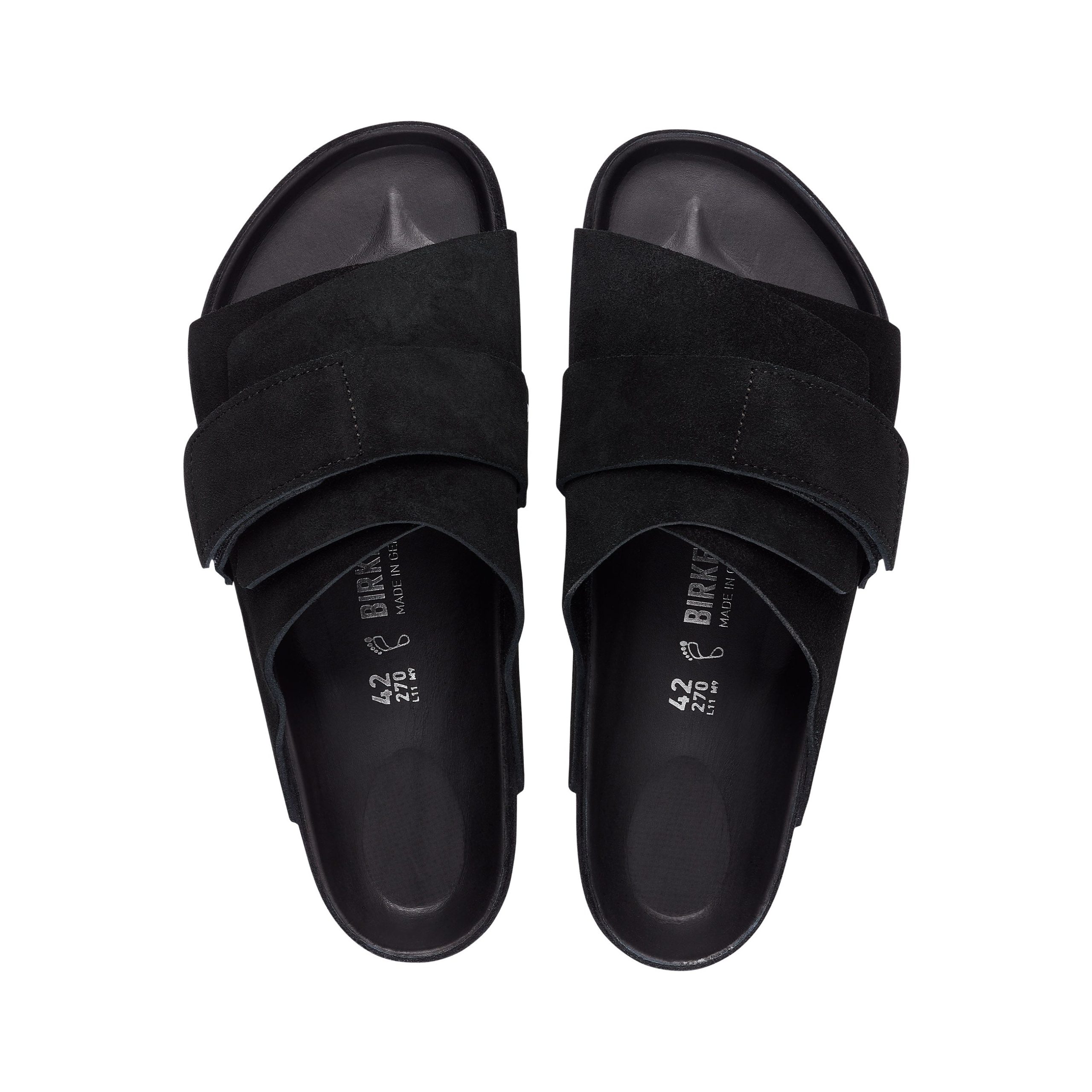 Kyoto Exquisite Black Suede Leather - Image 3