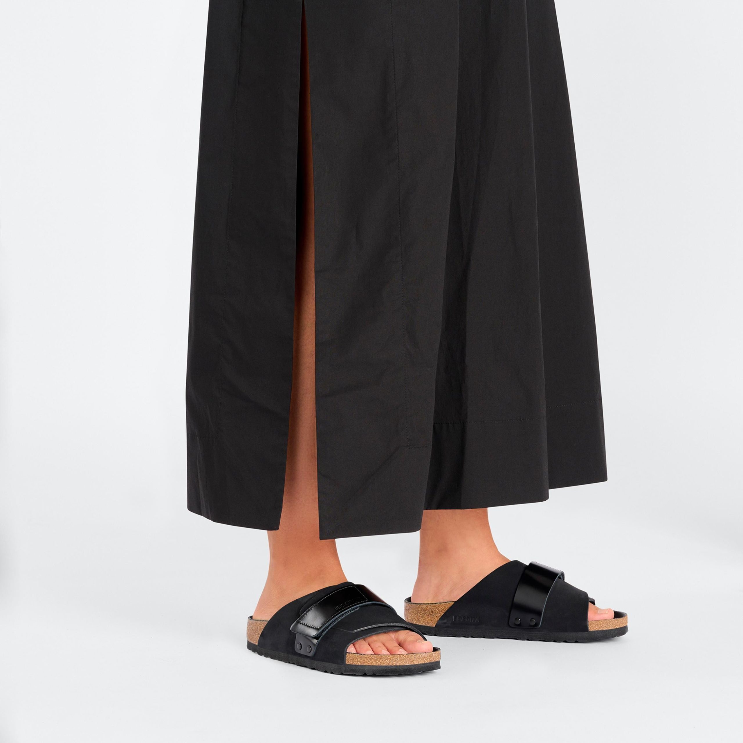 Kyoto High Shine Black Nubuck Leather - Image 5