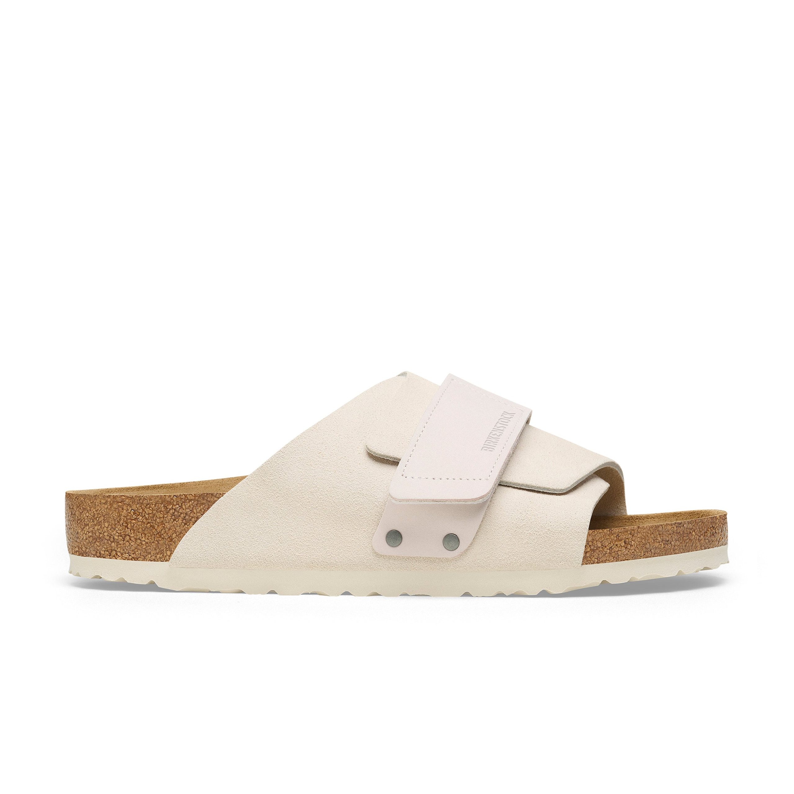 Kyoto Antique White Suede/Nubuck Leather - Image 2