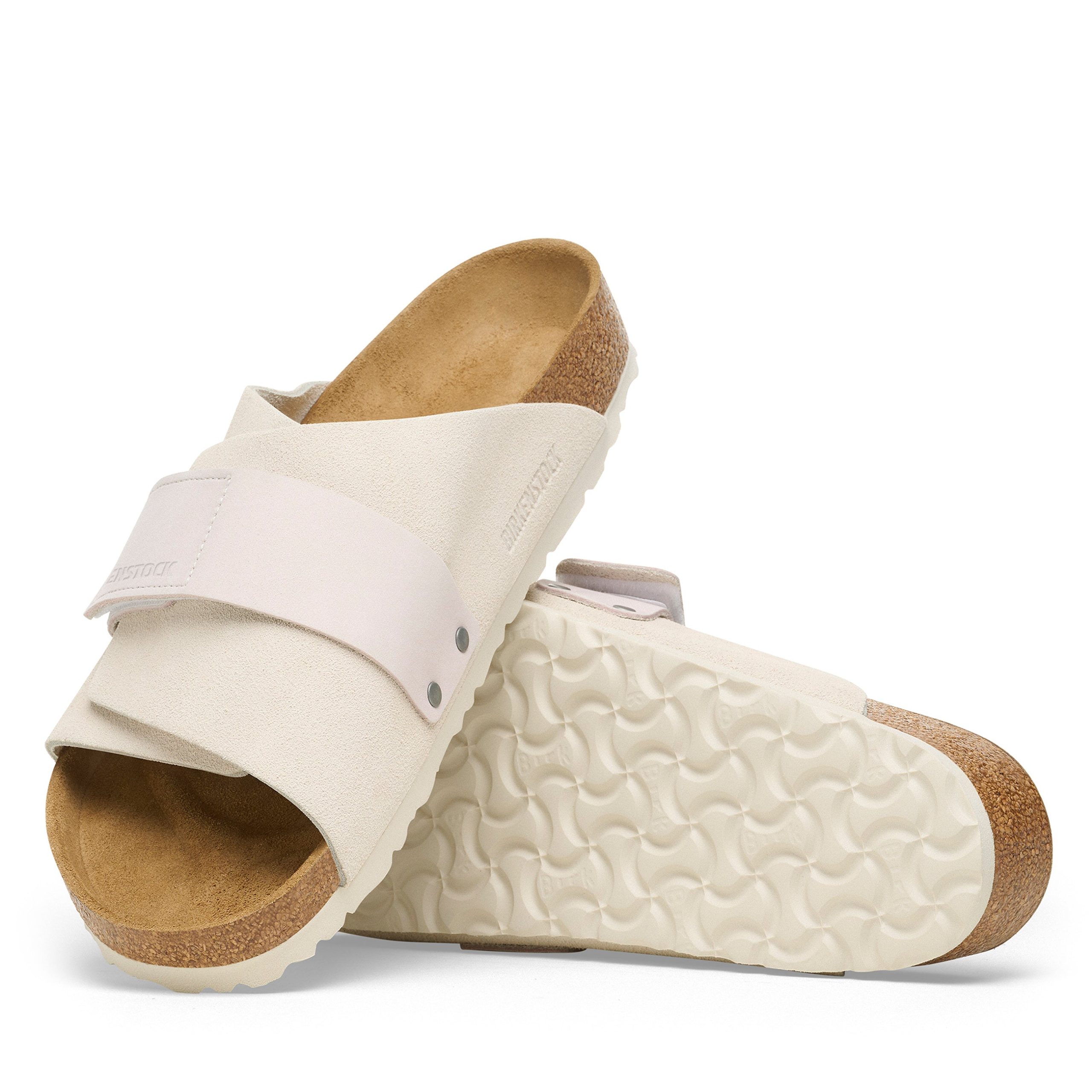 Kyoto Antique White Suede/Nubuck Leather - Image 4