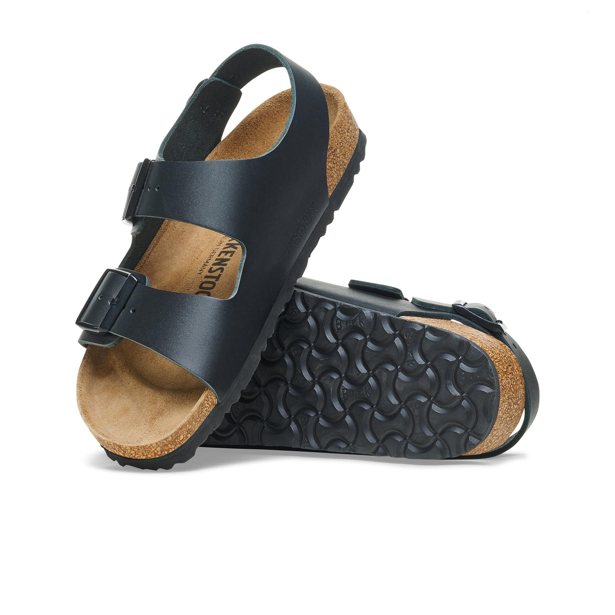 Milano Black Smooth Leather - Image 4
