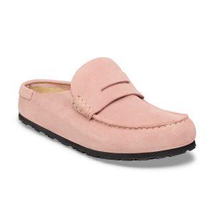 Naples Wrapped Pink Clay Suede Leather